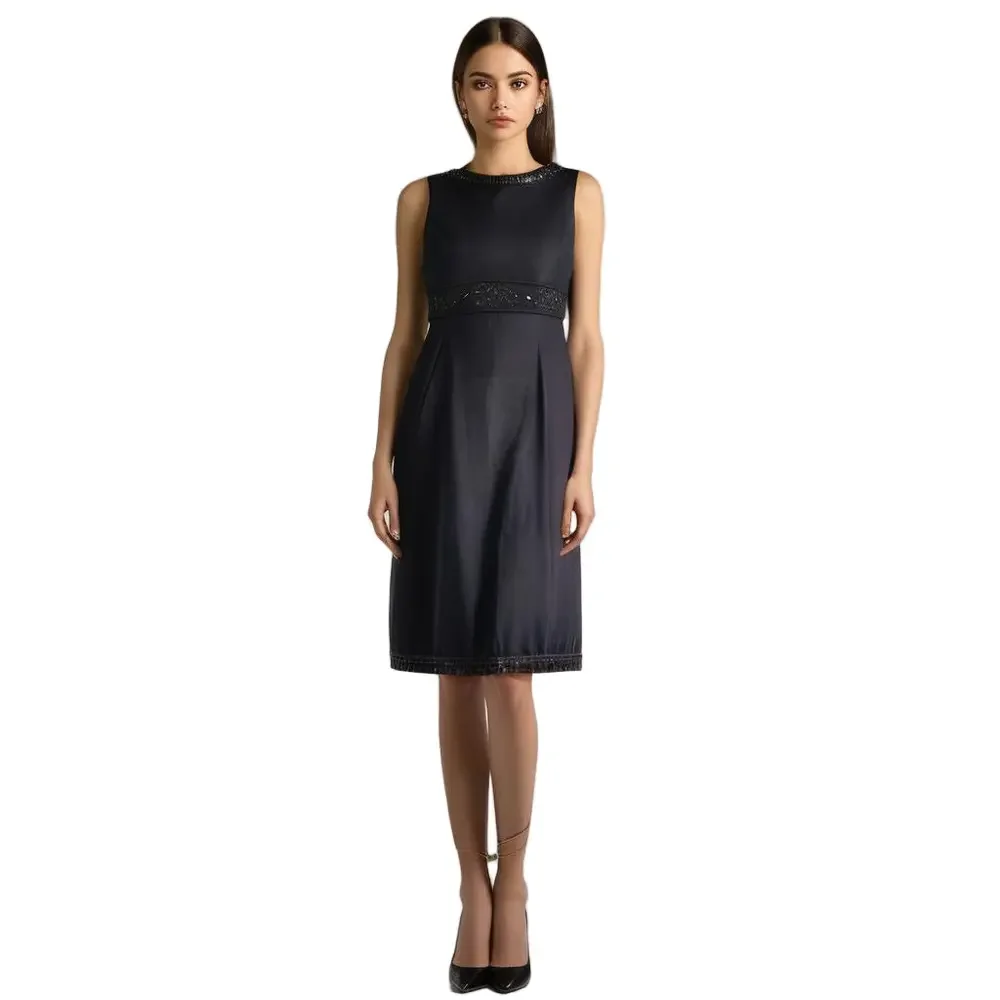 jones new york dress black | Dresses | Jones New York Size Elegant Fully Lined 12/5/24 seasonal essentials Easy Pullover Sleeveless 100% BCBG Asymmetrical Neckline Midi Size:0XL